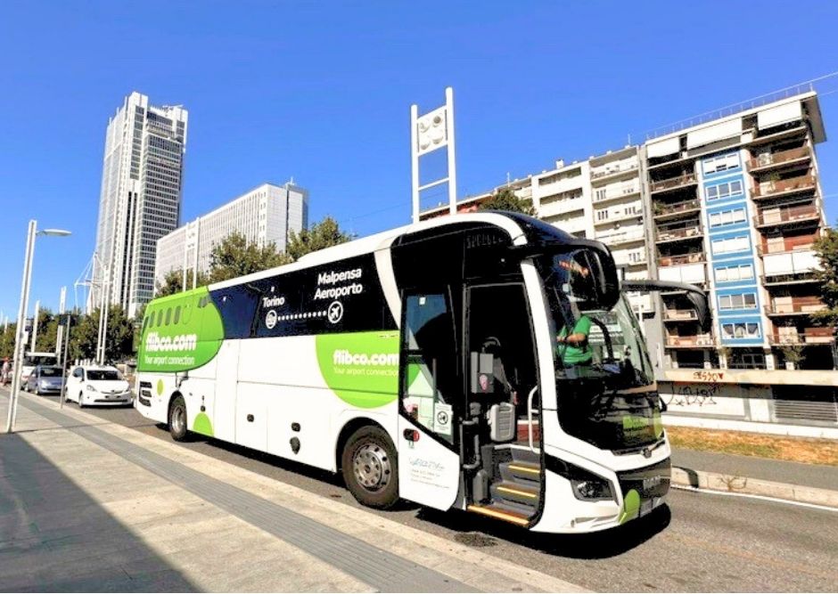 Autobús Turín - Aeropuerto de Milán Malpensa